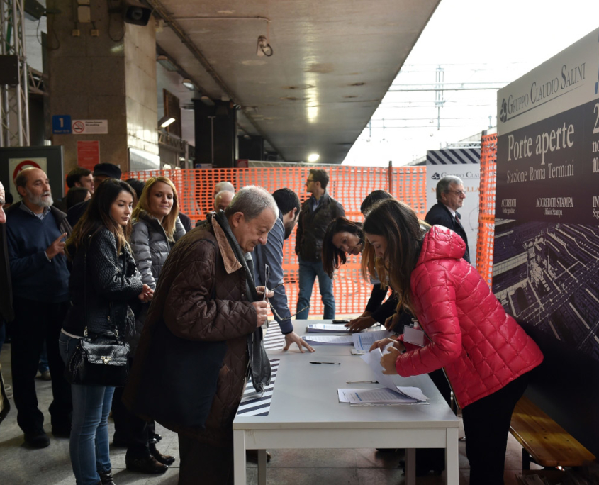 “Porte Aperte” Cantiere Roma Termini